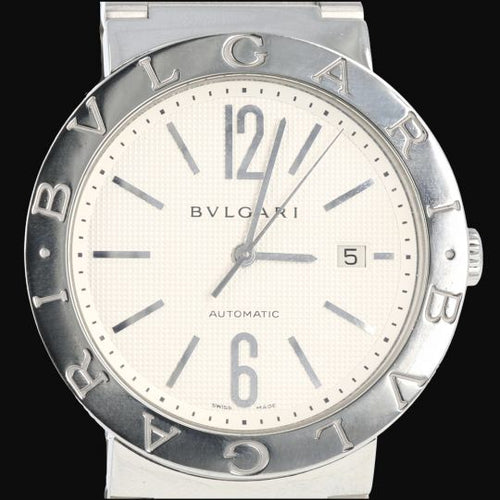Montre Bulgari - Montre Bulgari en acier 58 Facettes MT46060