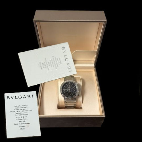 Montre Bulgari - Montre Bulgari en acier 58 Facettes MT46061