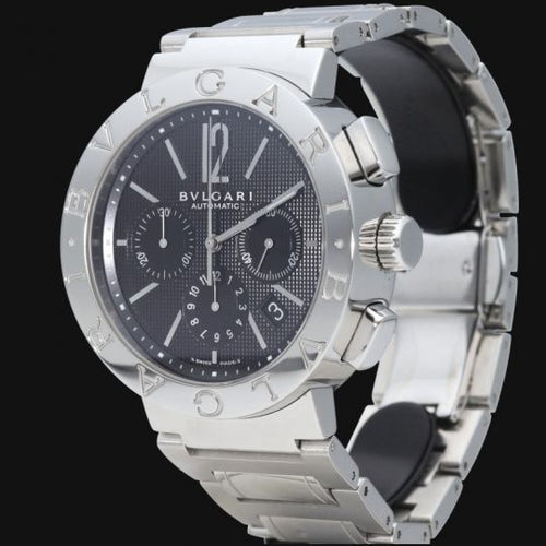 Montre Bulgari - Montre Bulgari en acier 58 Facettes MT46061