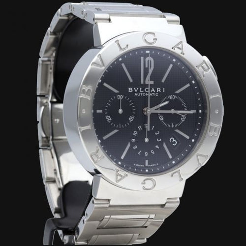Montre Bulgari - Montre Bulgari en acier 58 Facettes MT46061