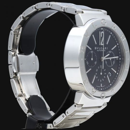 Montre Bulgari - Montre Bulgari en acier 58 Facettes MT46061
