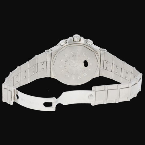 Montre Bulgari Diagono - Montre en acier 58 Facettes MT46062