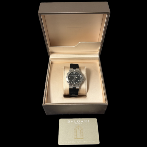 Montre Bulgari Diagono Scuba - Montre automatique en acier 58 Facettes MT46066