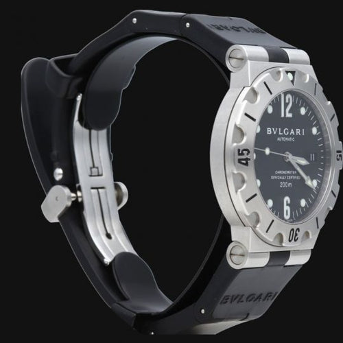 Montre Bulgari Diagono Scuba - Montre automatique en acier 58 Facettes MT46066
