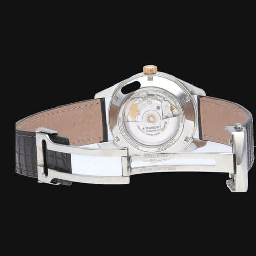 Montre TAG Heuer Carrera - Montre Calibre 5 en acier 58 Facettes MT46540