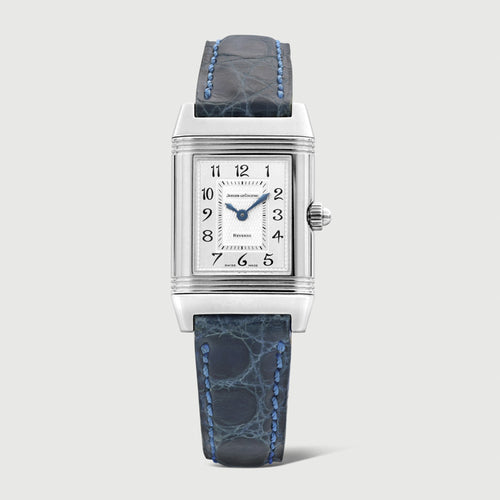 Montre Jaeger-LeCoultre Reverso Duetto - Montre en acier et diamants 58 Facettes OC-68802067