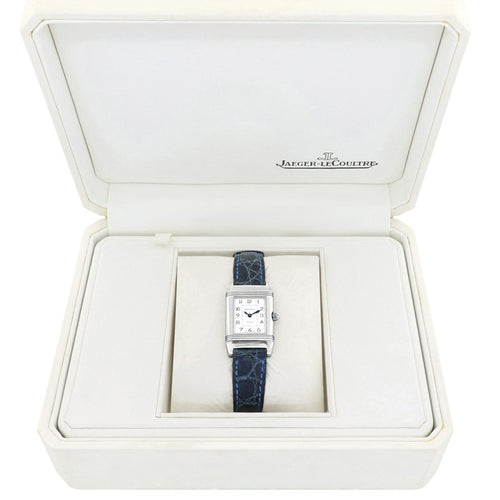 Montre Jaeger-LeCoultre Reverso Duetto - Montre en acier et diamants 58 Facettes OC-68802067