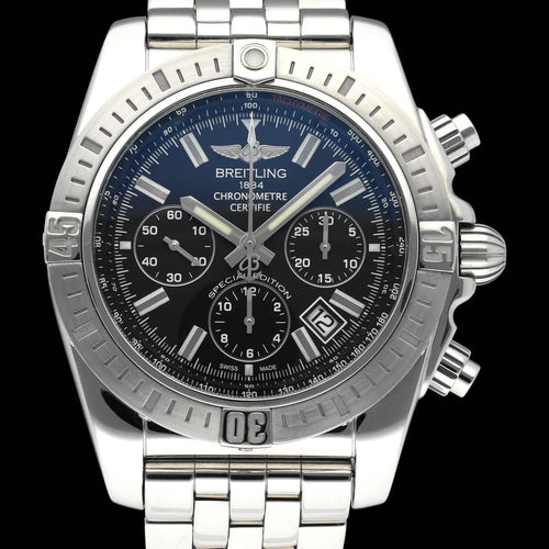 Montre Breitling Chronomat 44 - Montre automatique en acier 58 Facettes BTL/CHM/090