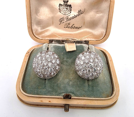 Boucles d'oreilles Boucles d'oreilles en or 18 kt et diamants 58 Facettes 207/26 E