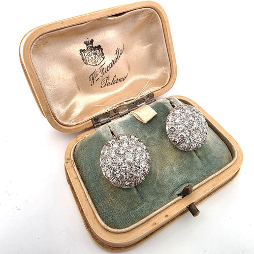 Boucles d'oreilles Boucles d'oreilles en or 18 kt et diamants 58 Facettes 207/26 E