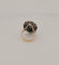 Bague 56 Bague en or jaune et hématites 58 Facettes 2504989
