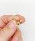 Boucles d'oreilles Dormeuses vintage en or 18k boule 58 Facettes A07236