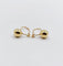 Boucles d'oreilles Dormeuses vintage en or 18k boule 58 Facettes A07236