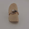 Bague toi et moi en or jaune, saphir et diamants 58 Facettes 2584672