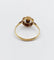 Bague 59 Bague Art déco fleur ciselée en or 18k 58 Facettes A07237