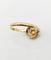 Bague 59 Bague Art déco fleur ciselée en or 18k 58 Facettes A07237