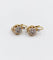 Boucles d'oreilles Dormeuses antiques - Boucles d'oreilles en or 18k et diamants taille rose 58 Facettes A07238