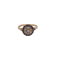 Bague en or jaune, saphirs et diamants