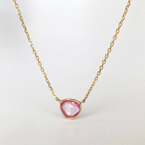 Collier Aitches Love More - Collier en or 18K et saphir rose 58 Facettes GPD1085CP