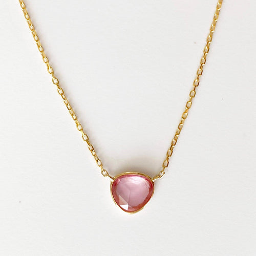 Collier Aitches Love More - Collier en or 18K et saphir rose 58 Facettes GPD1085CP