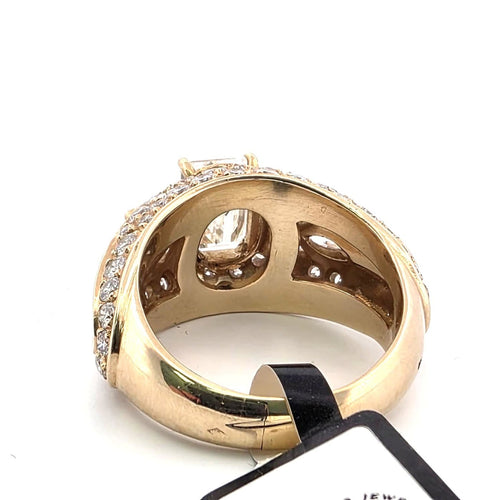 Bague 54 Bague en or jaune 18 ct et diamants 58 Facettes 294/26 S