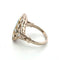 Bague 55 Bague en or jaune 18 ct avec émeraude et diamants 58 Facettes 139/26 C