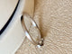 Bague 49 FRED Force 10 - Bague petit modèle en or blanc et diamants 58 Facettes WC-2026-2182