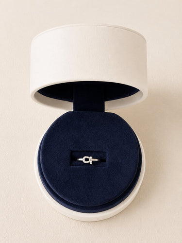 Bague 49 FRED Force 10 - Bague petit modèle en or blanc et diamants 58 Facettes WC-2026-2182