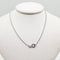 Collier Collier en or blanc 18 carats et diamant 58 Facettes #BT