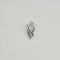 Collier Pendentif - Collier en or blanc 18 carats et diamants 58 Facettes #BT