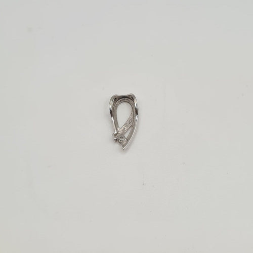 Collier Pendentif - Collier en or blanc 18 carats et diamants 58 Facettes #BT