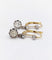 Boucles d'oreilles Dormeuses antiques en or 18k, platine et diamants taille ancienne 58 Facettes A07245