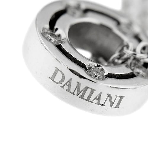Collier Damiani D.Side - Collier pendentif en or blanc et diamants 58 Facettes 39497