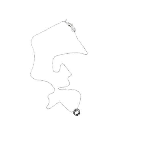 Collier Damiani D.Side - Collier pendentif en or blanc et diamants 58 Facettes 39497