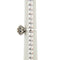 Bague 54 Bague fleur en or blanc et diamants 58 Facettes 39574