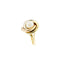 Bague 59 Bague perle en trois ors 18 ct 58 Facettes 40190