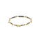 Bracelet Art déco - Bracelet en or jaune et blanc, saphirs et diamants 58 Facettes 39520