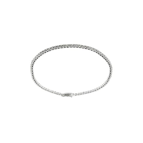Bracelet Bracelet tennis en or blanc et diamants 0,87 ct 58 Facettes 41950