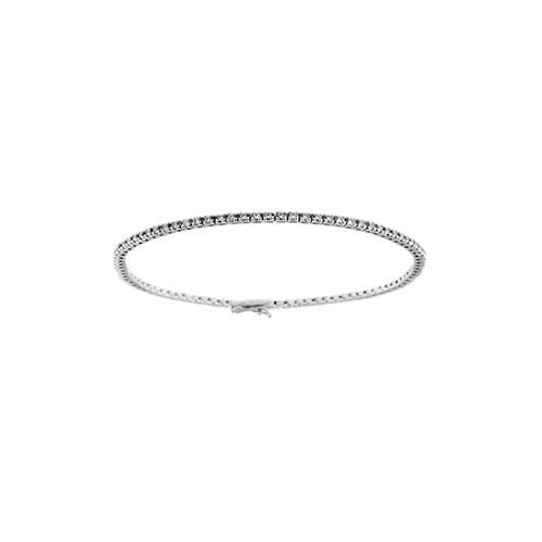 Bracelet Bracelet tennis en or blanc et diamants 0,87 ct 58 Facettes 41950