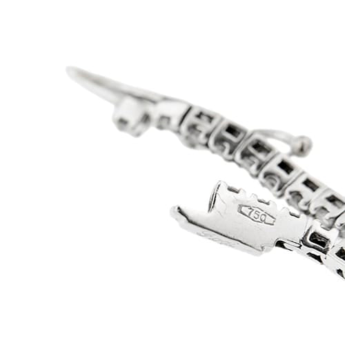 Bracelet Bracelet tennis en or blanc et diamants 0,87 ct 58 Facettes 41950