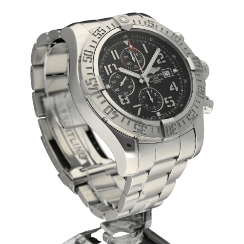 Montre Breitling Super Avenger II - Montre A13371 acier 58 Facettes BTL/AVG/048