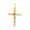 Pendentif Pendentif croix avec Jésus en or jaune 58 Facettes 35213