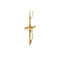 Pendentif Pendentif croix avec Jésus en or jaune 58 Facettes 35213