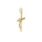 Pendentif Pendentif croix avec Jésus en or jaune 58 Facettes 35213