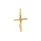 Pendentif Pendentif croix avec Jésus en or jaune 58 Facettes 35213