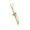 Pendentif Pendentif croix avec Jésus en or jaune 58 Facettes 35213