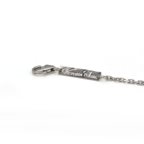 Bracelet Victoria Casal Étiquette - Bracelet en or blanc, nacre et diamants 58 Facettes 260137R