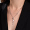 Collier BVLGARI B.Zero1 - Collier en or blanc et diamants 58 Facettes 229