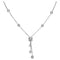 Collier BVLGARI B.Zero1 - Collier en or blanc et diamants 58 Facettes 229