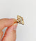 Bague 49.5 Bague marquise Art nouveau en or rose 18k, platine et diamants 58 Facettes A07253
